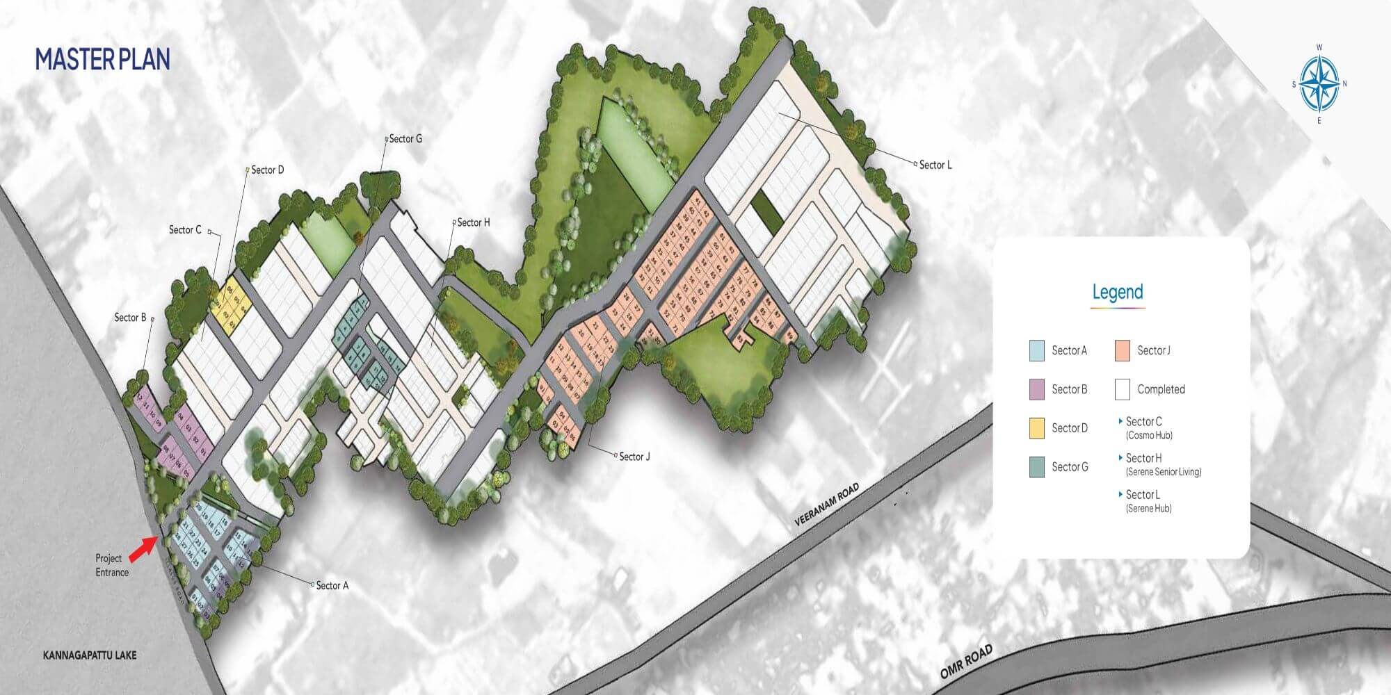 DivyaSree Hub6 Master Plan DivyaSree Hub6 Master Plan